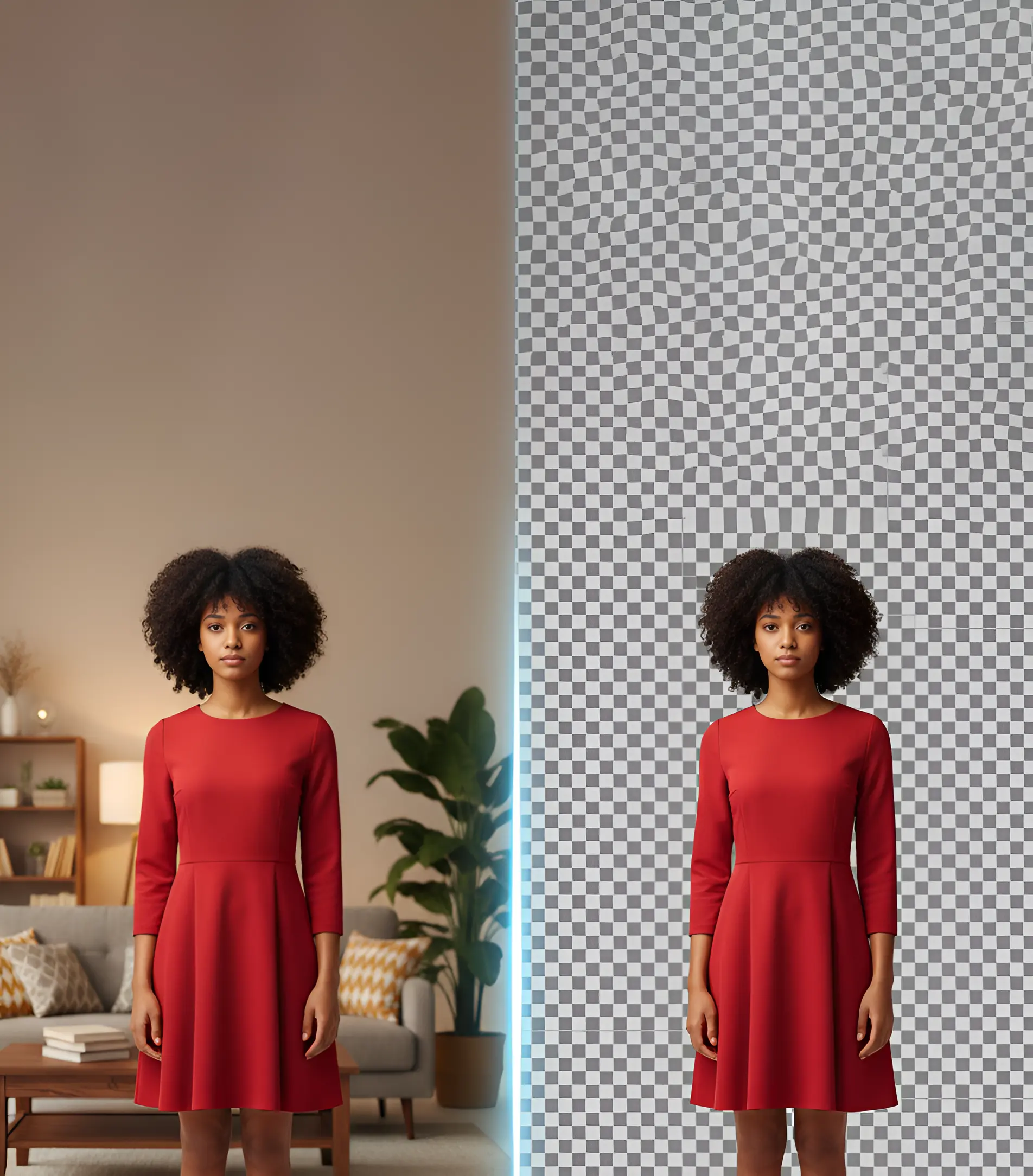 Instant Background Removal. - Get a clean, precise cutout of any subject in seconds.